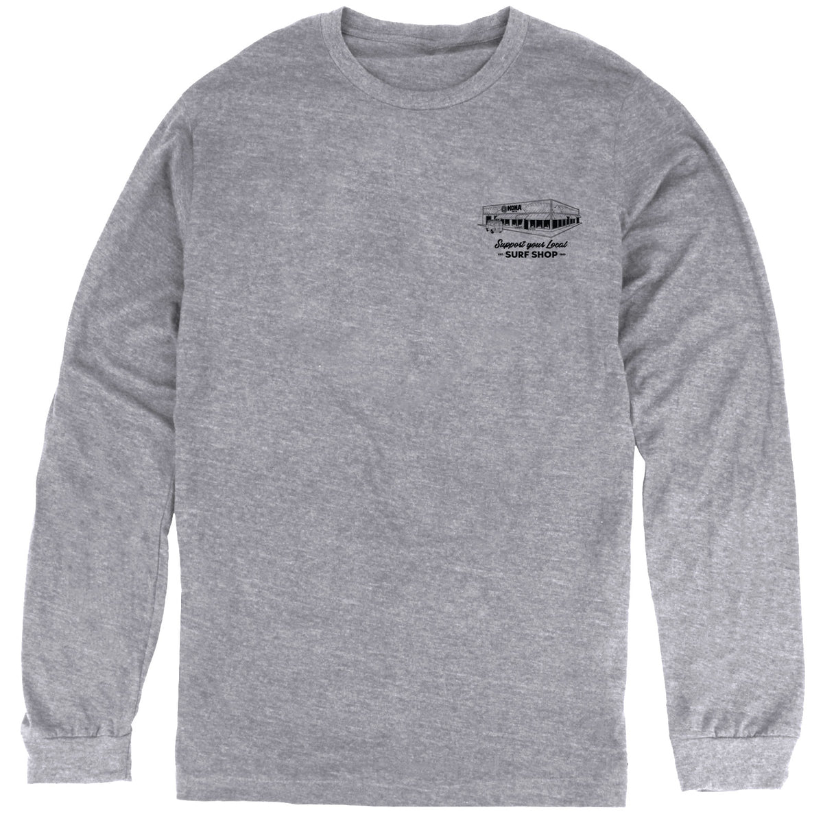 Support Your Local Surf Shop Boys Long Sleeve Shirt