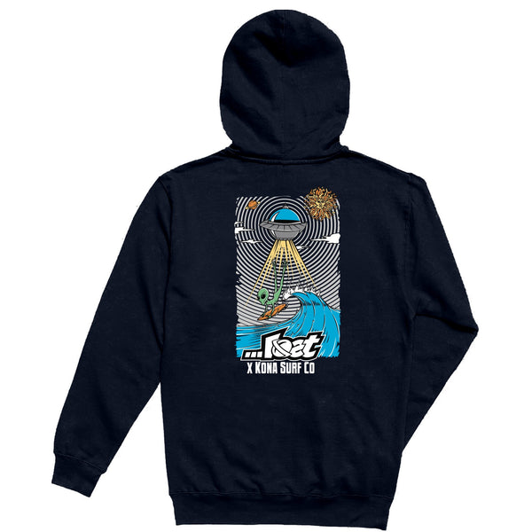 Kona x Lost 2026 Collab Boys Pullover Hoodie - Navy