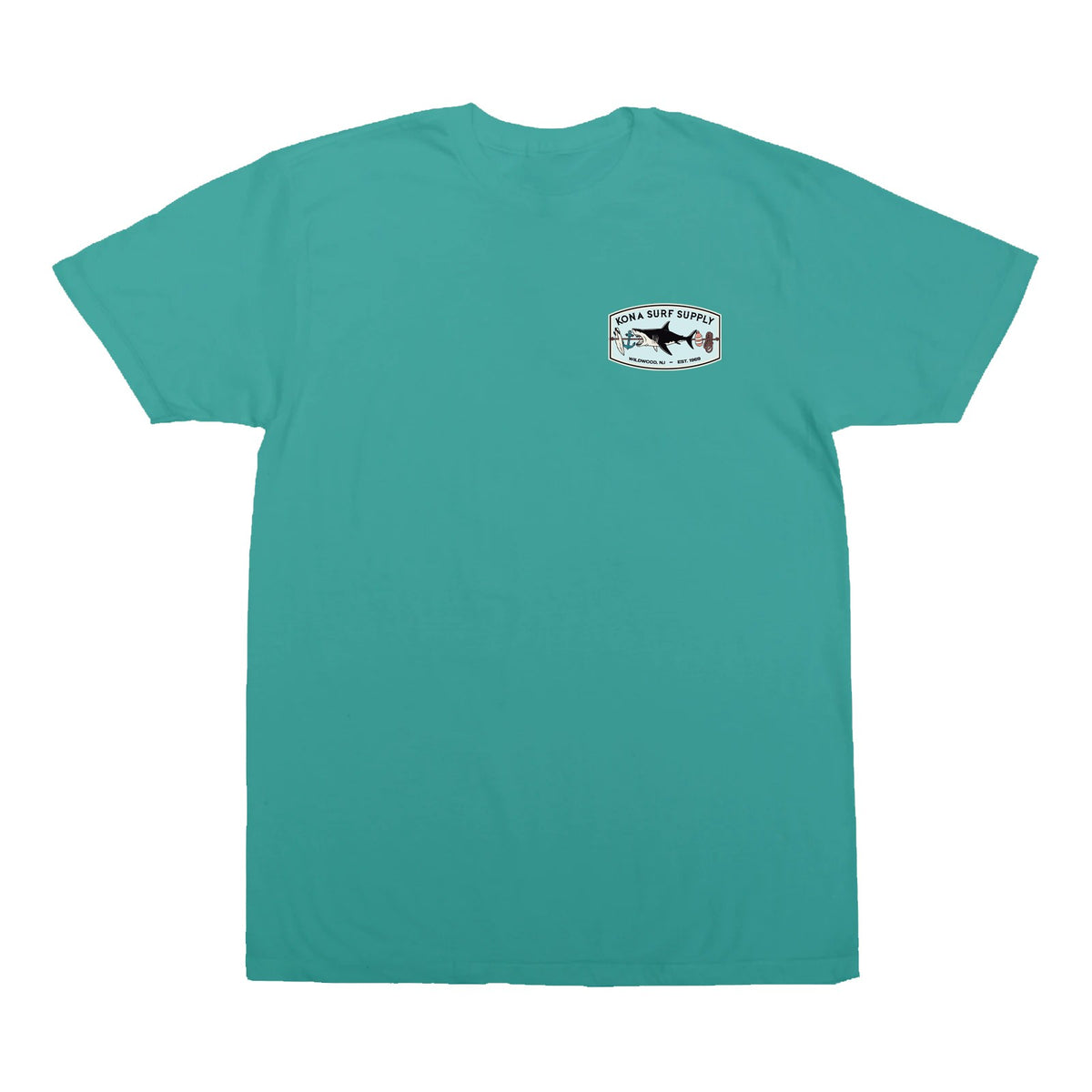 Shark Kabob 2 Boys T-Shirt - Spanish Moss