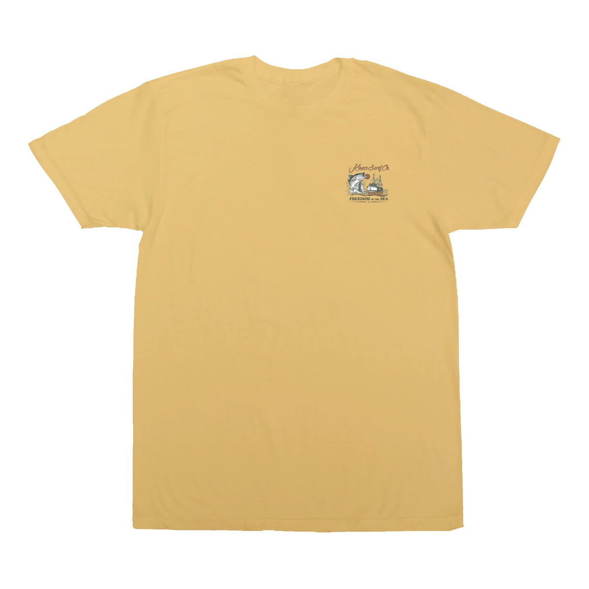 Offshore Catch Boys T-Shirt - Banana Cream