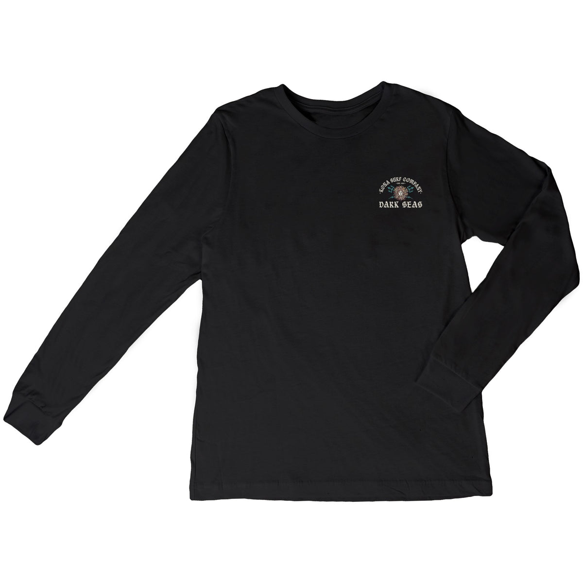 Kona x Dark Seas 2026 Collab Boys Long Sleeve Shirt - Black