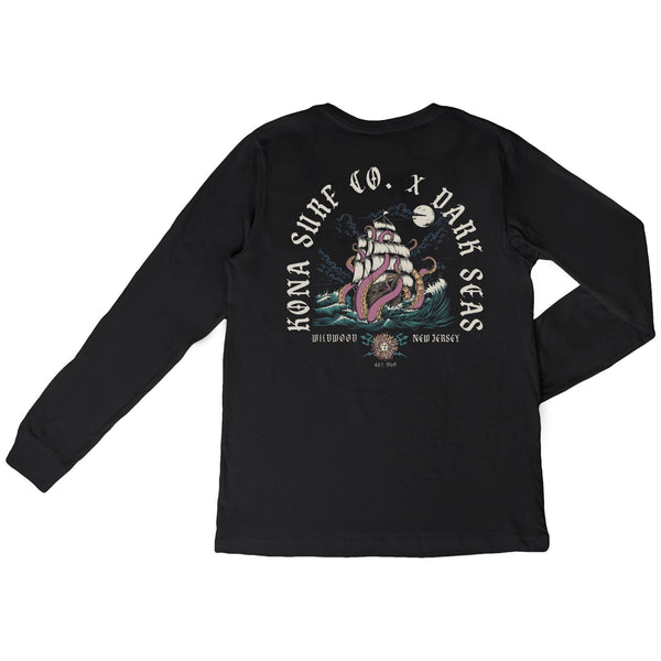 Kona x Dark Seas 2026 Collab Boys Long Sleeve Shirt
