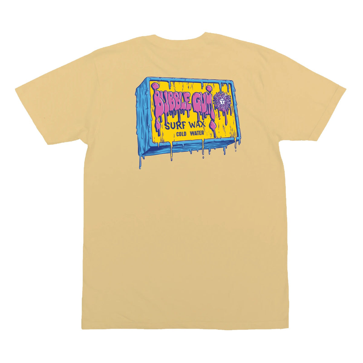 Kona x Bubble Gum 2026 Collab Boys T-Shirt - Banana Cream