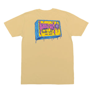 Kona x Bubble Gum 2026 Collab Boys T-Shirt - Banana Cream