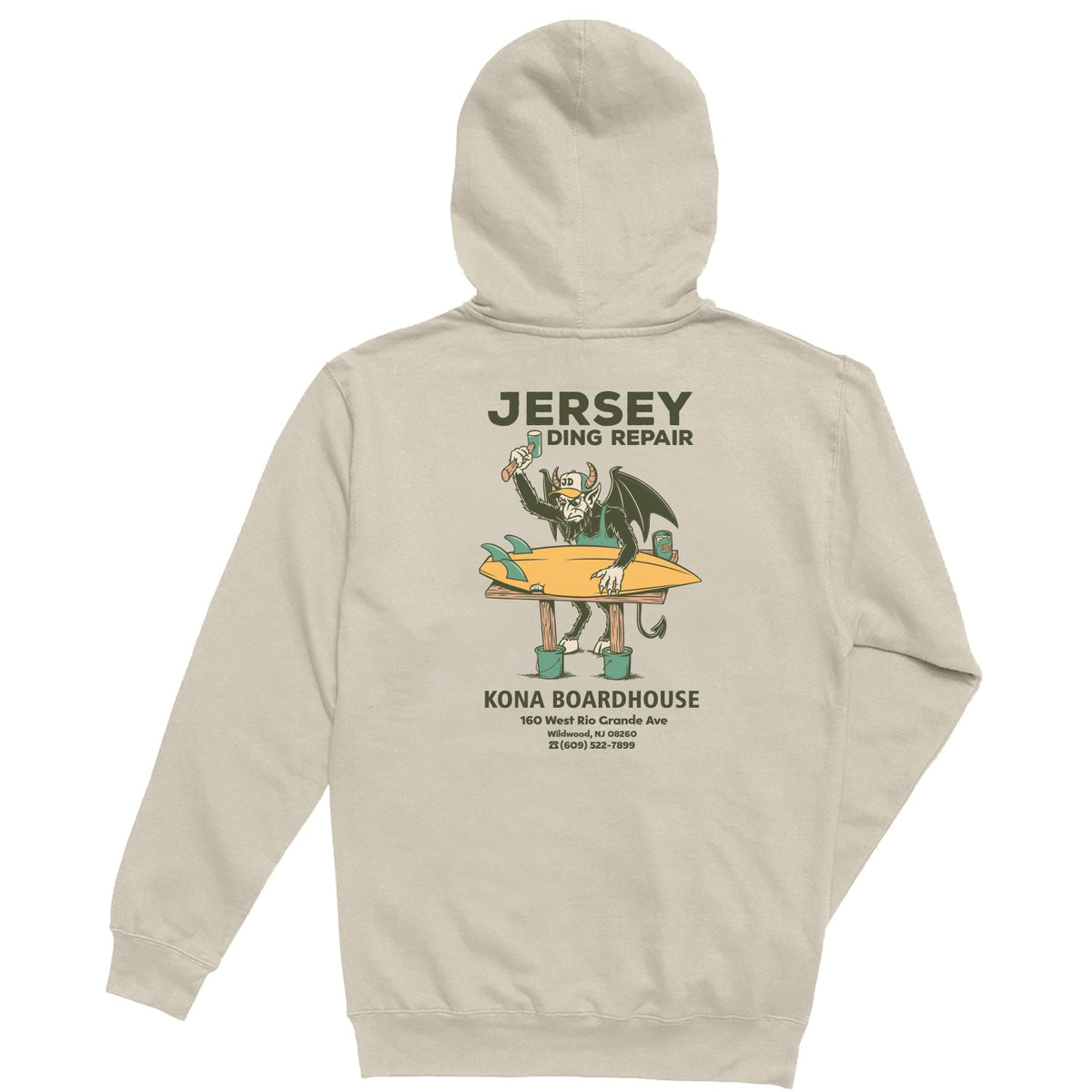 Jersey Ding Repair Boys Pullover Hoodie
