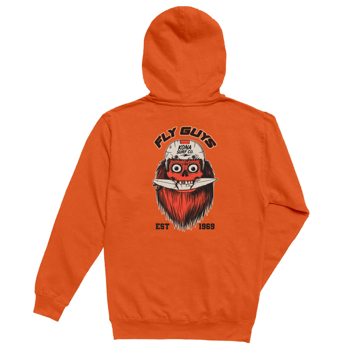 Fly Guys Boys Pullover Hoodie - Orange