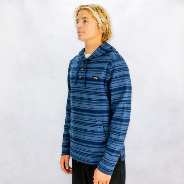 Sprout Boys Baja Pullover Hoodie - Navy