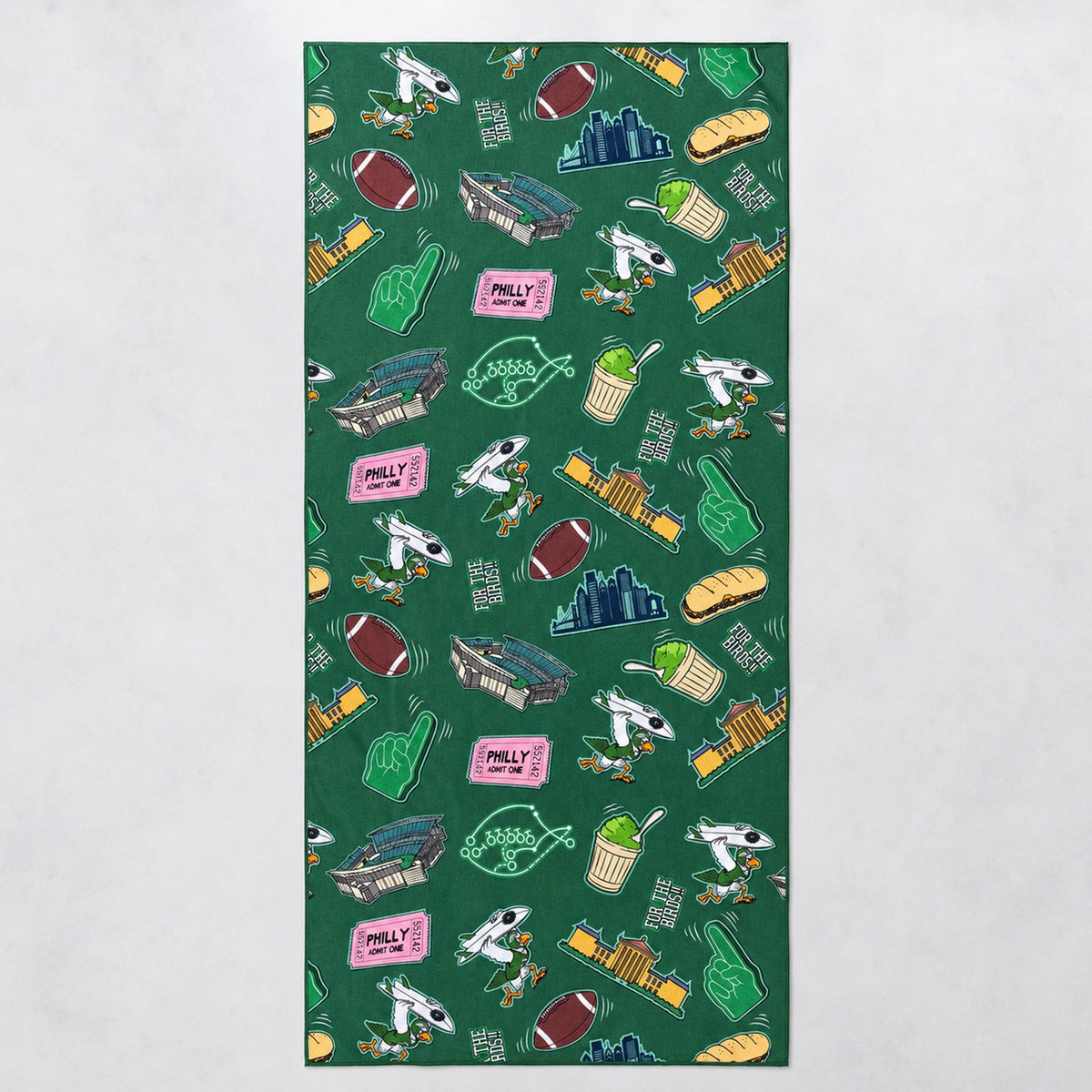 Slowtide x Kona For the Birds Beach Towel - Green