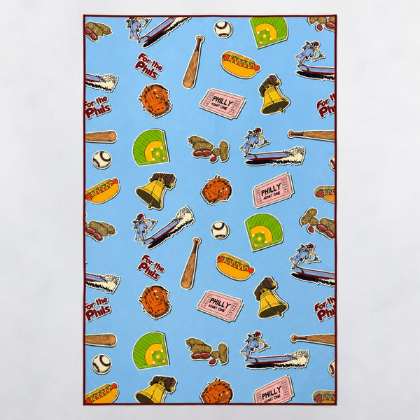 Slowtide x Kona For the Phils Beach Towel - Maroon