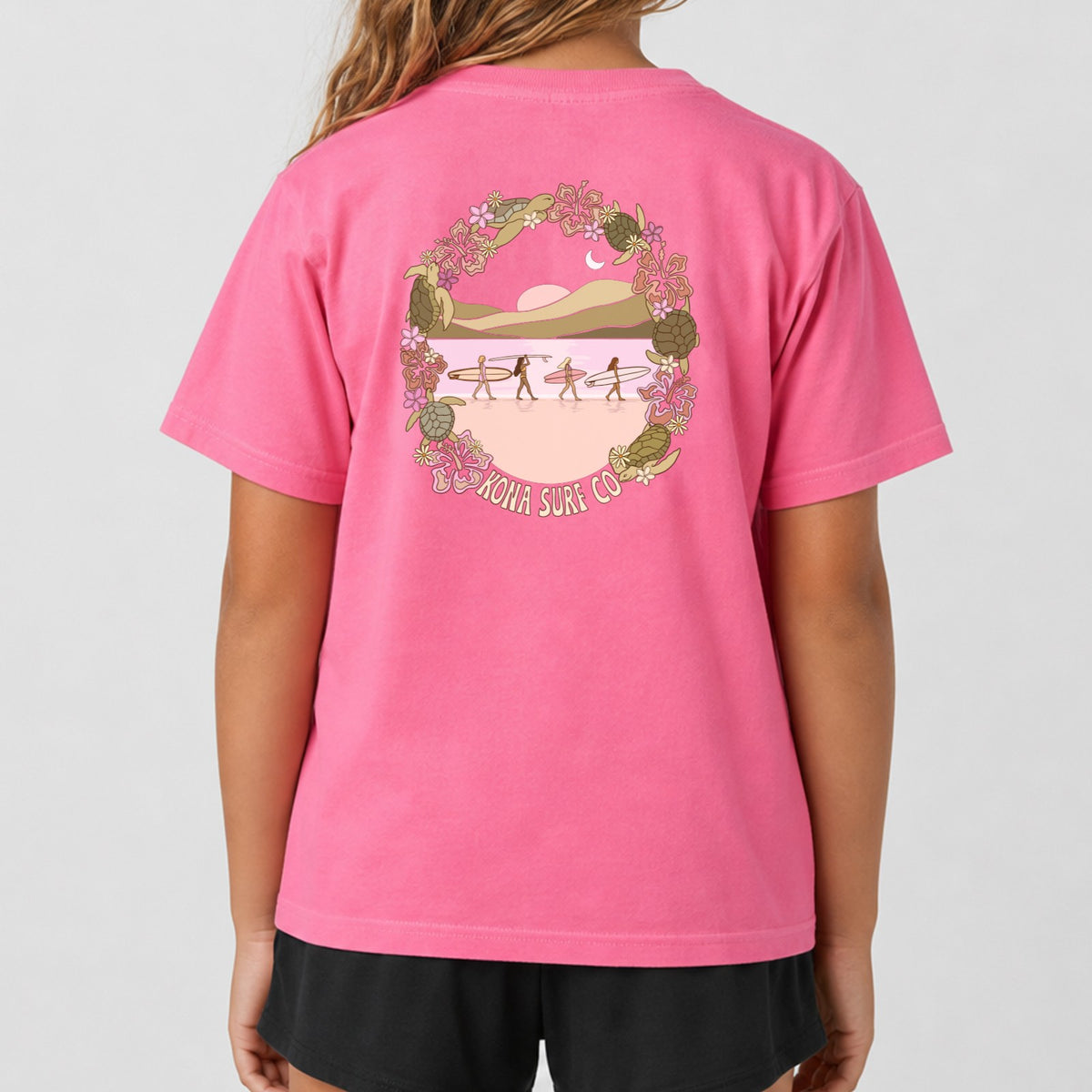 Reef Walk Girls T-Shirt - Crunchberry