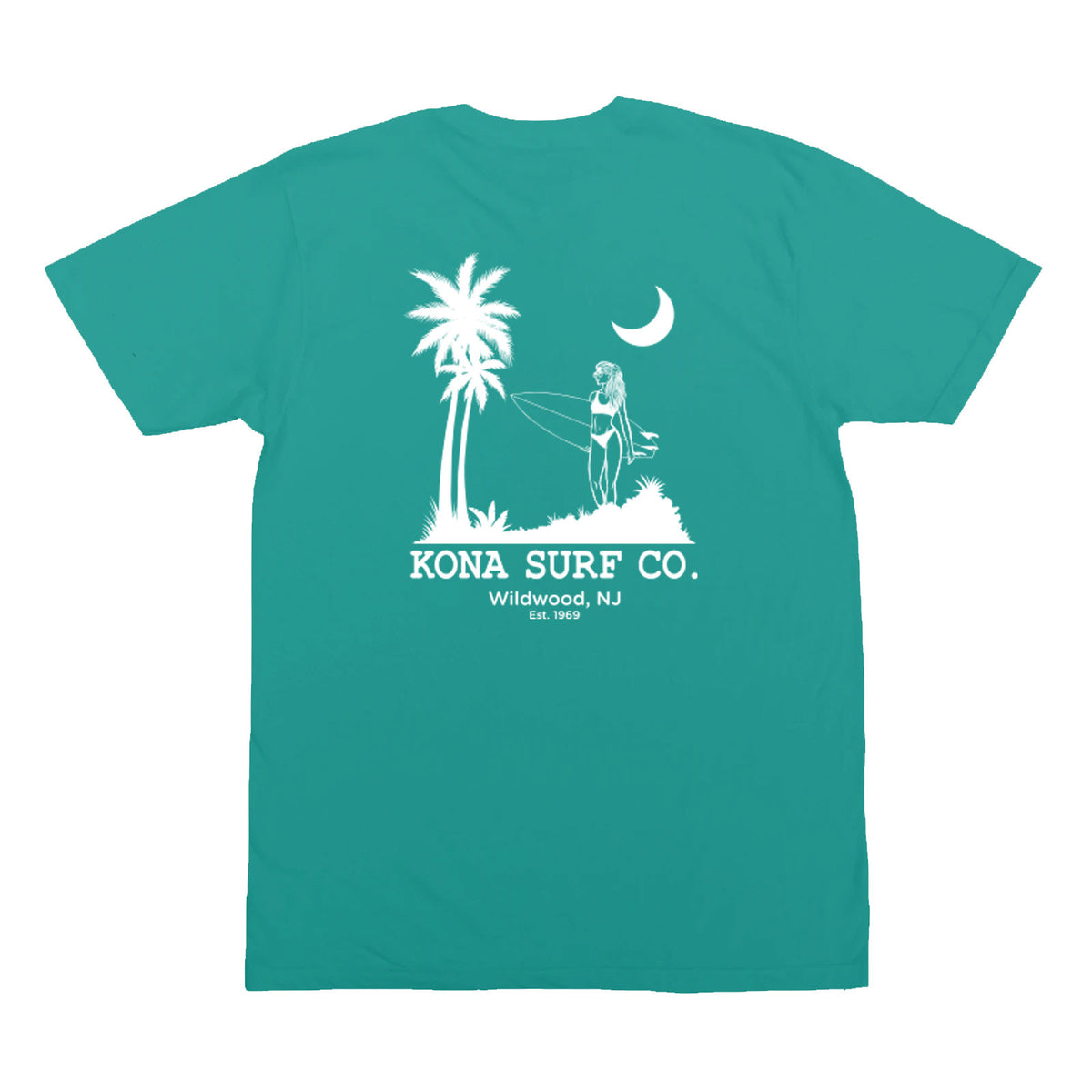 Moon Light Surf Girls T-Shirt