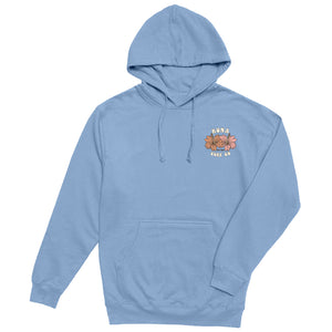 Summer Sunrise Girls Pullover Hoodie - Light Blue