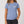 Sun Badge Girls T-Shirt - Lavender Blue