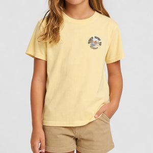 Road to the Beach Girls T-Shirt - Butter