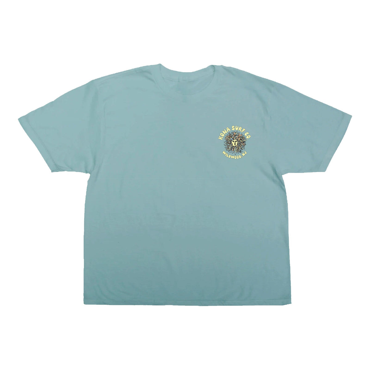 Bubble Original Sun Toddler Girls T-Shirt - Dusty Blue/Summer