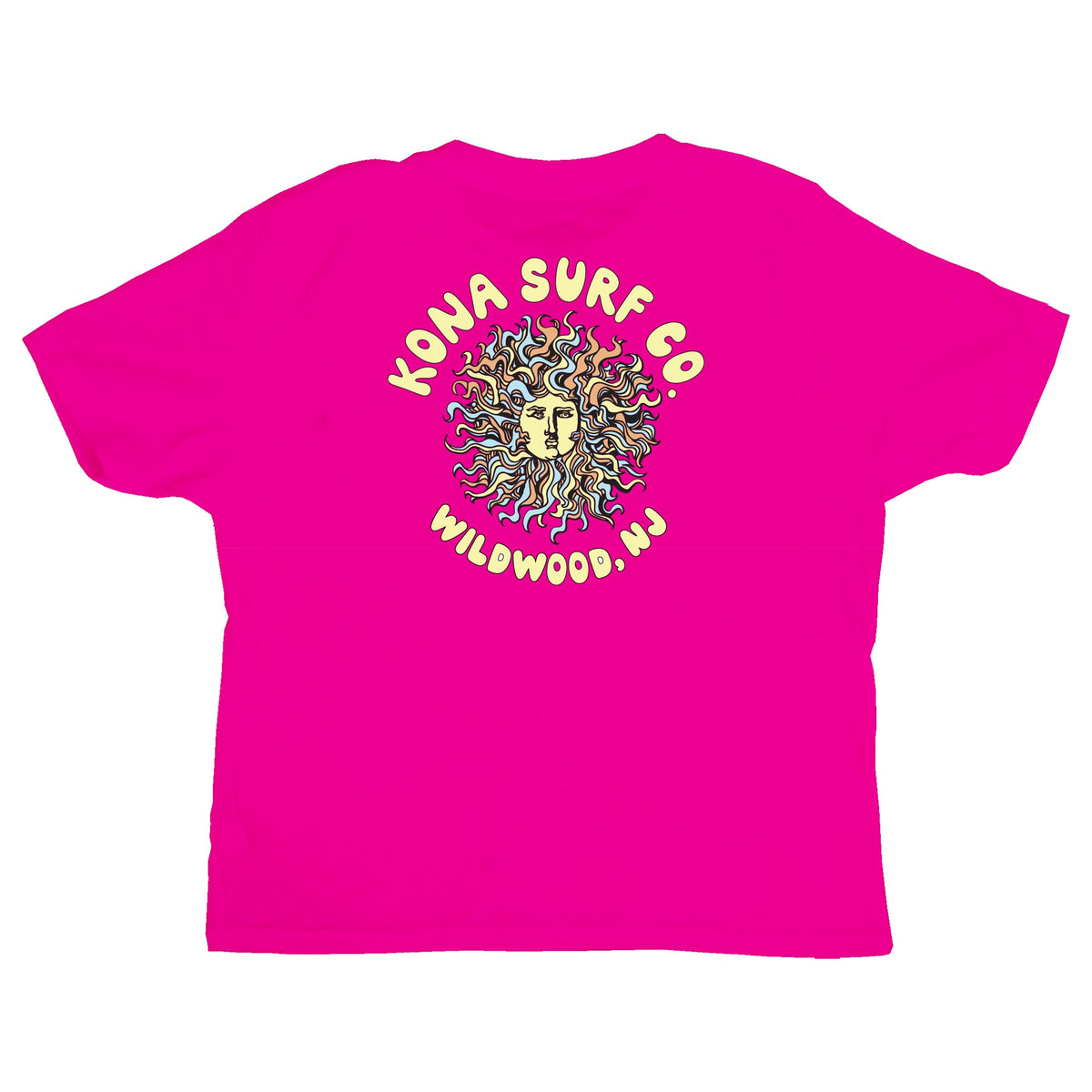 Bubble Original Sun Toddler Girls T-Shirt - Rasberry/Summer