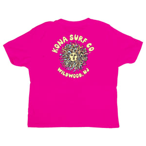 Bubble Original Sun Toddler Girls T-Shirt - Rasberry/Summer