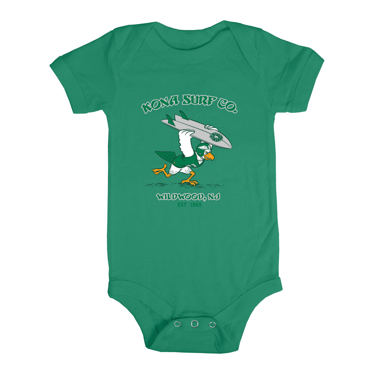 For the Birds Infant Boys Short Sleeve Onesie