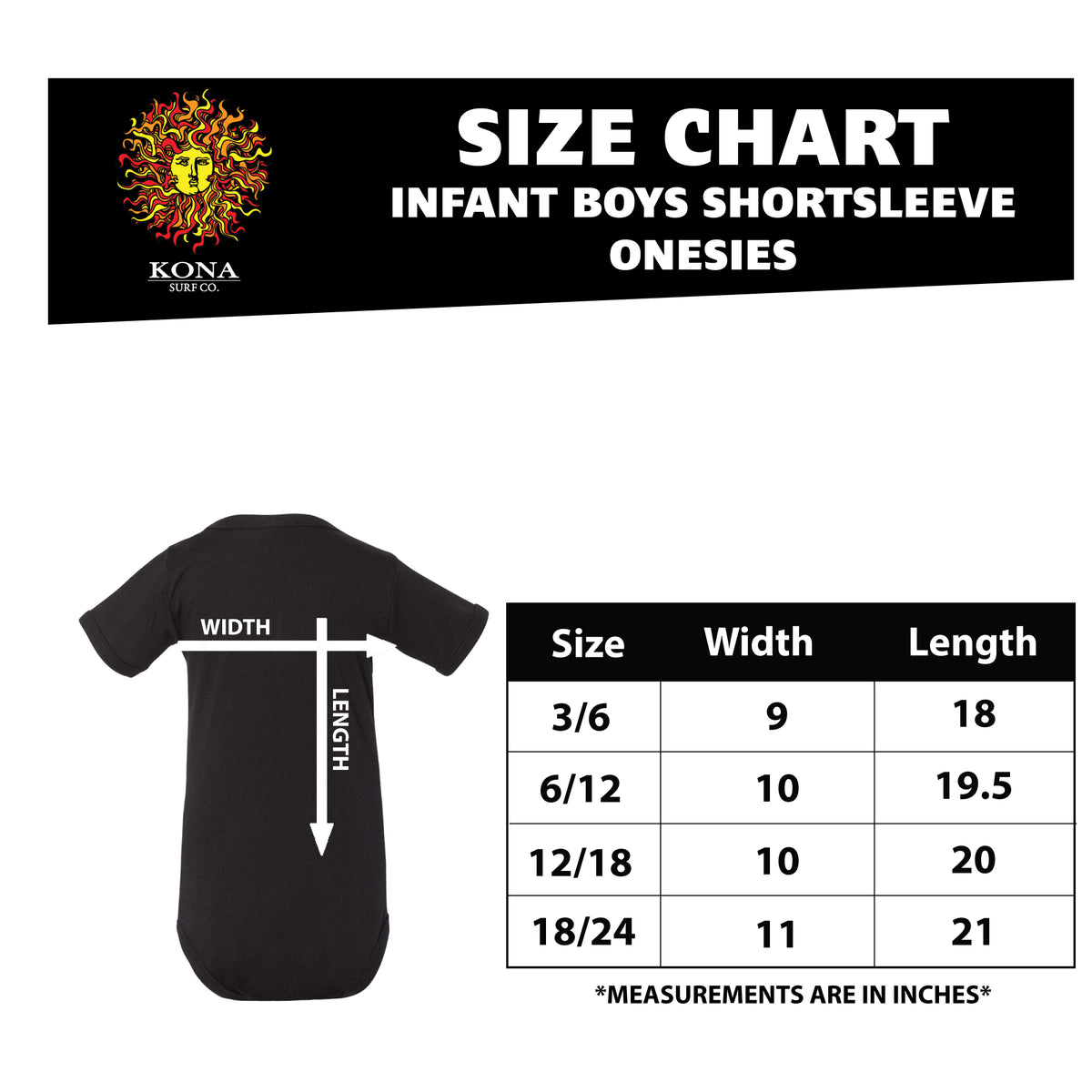 Guitar Surfer Infant Boys Short Sleeve Onesie