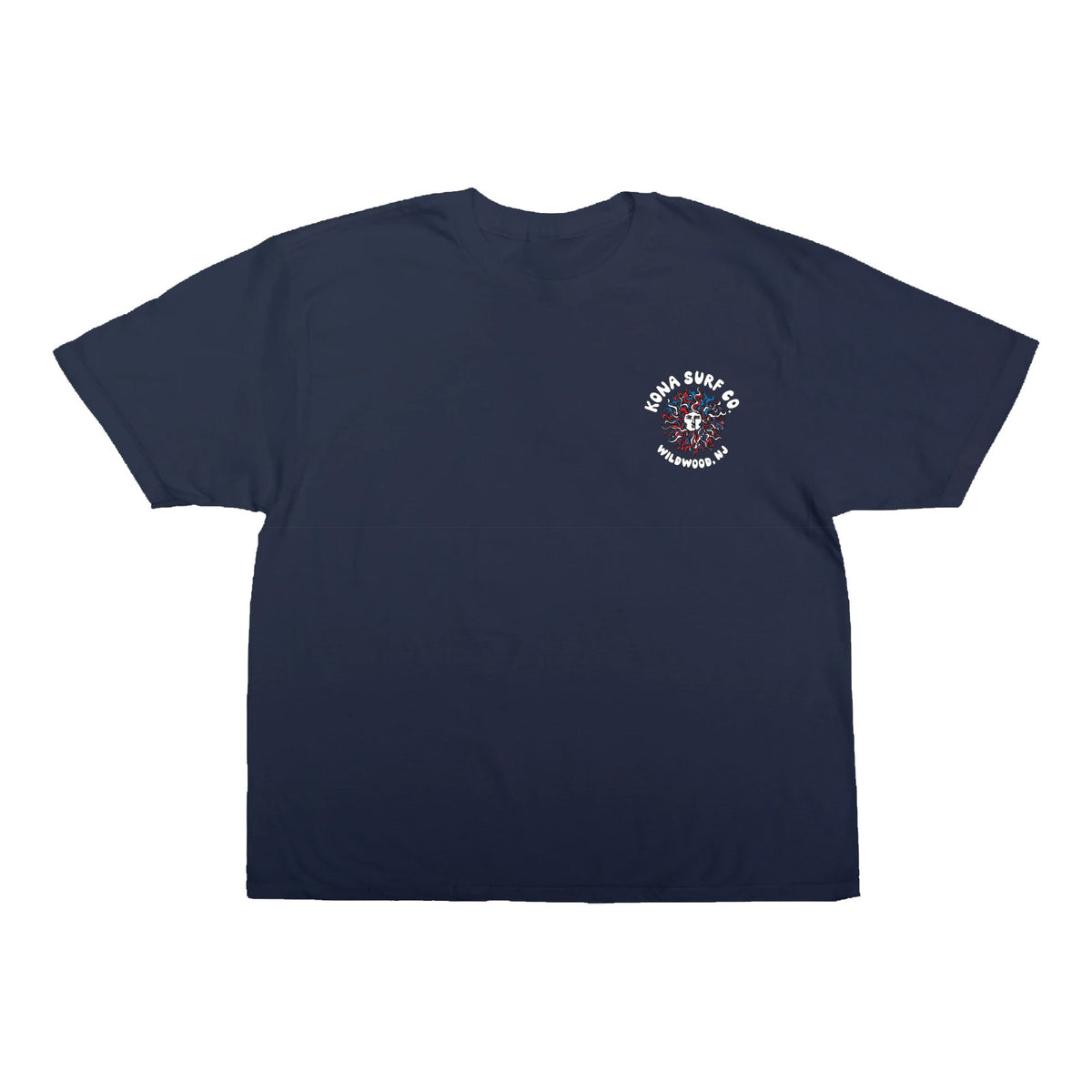 Bubble Original Sun Infant Boys T-Shirt - Navy/Rwb