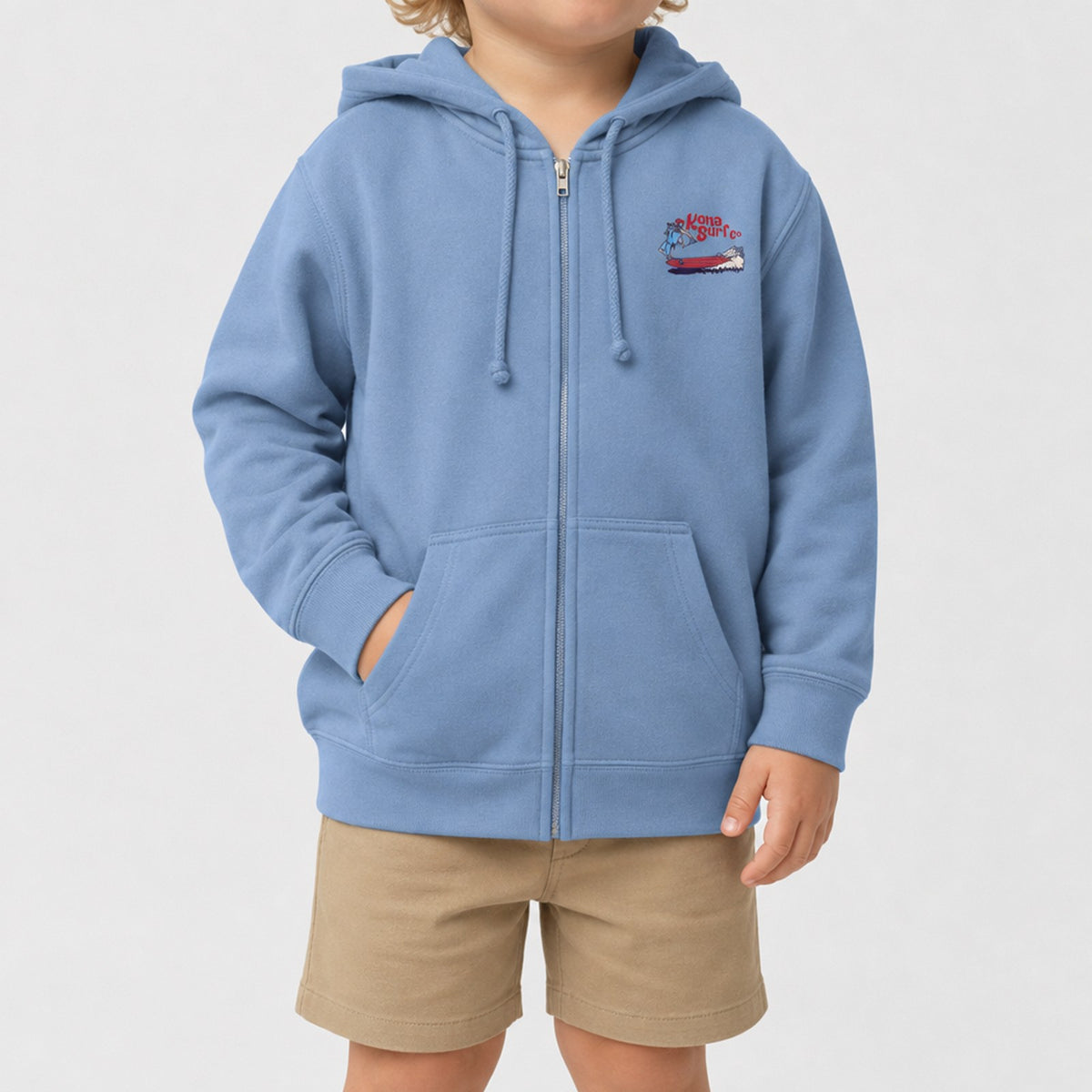 For the Phils 2 Toddler Boys Zip Hoodie - Pacific