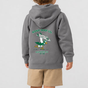 For the Birds Toddler Boys Pullover Hoodie - Nickle