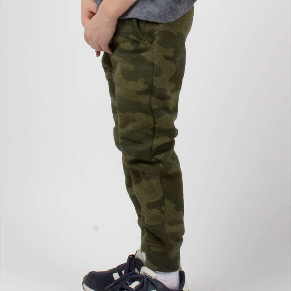Inside Out Toddler Boys Sweatpants - Forest Camo