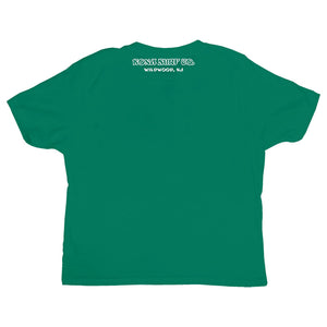 For The Birds Pattern Toddler Boys T-Shirt - Kelly