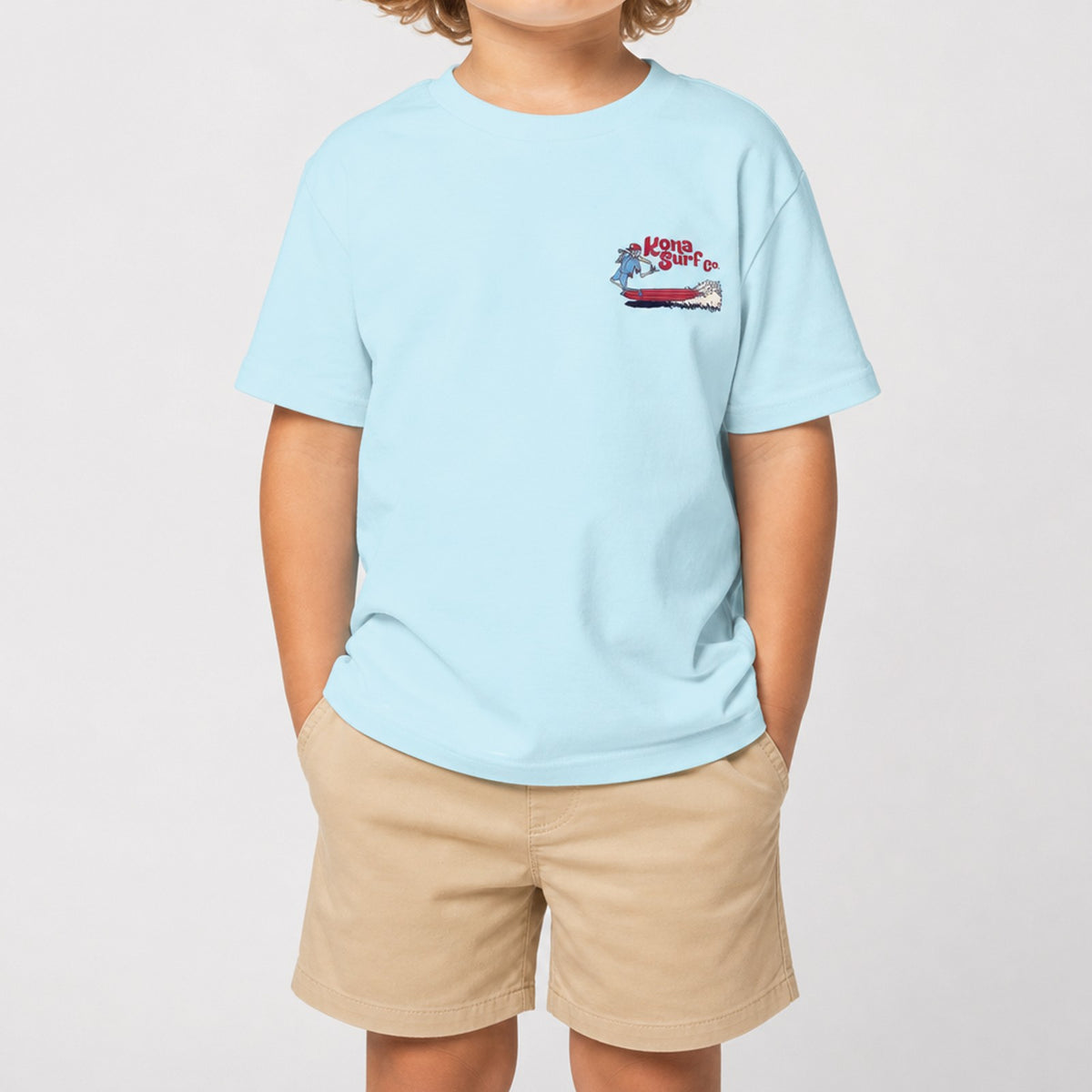 For the Phils 2 Toddler Boys T-Shirt - Ice Blue