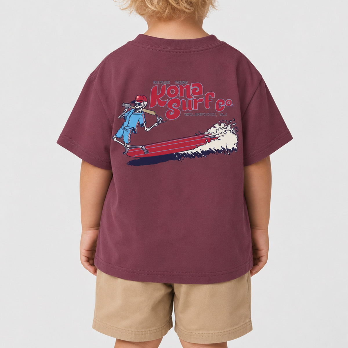 For the Phils 2 Toddler Boys T-Shirt - Maroon
