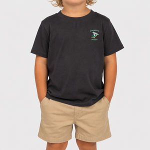 For the Birds Toddler Boys T-Shirt - Charcoal Black Triblend