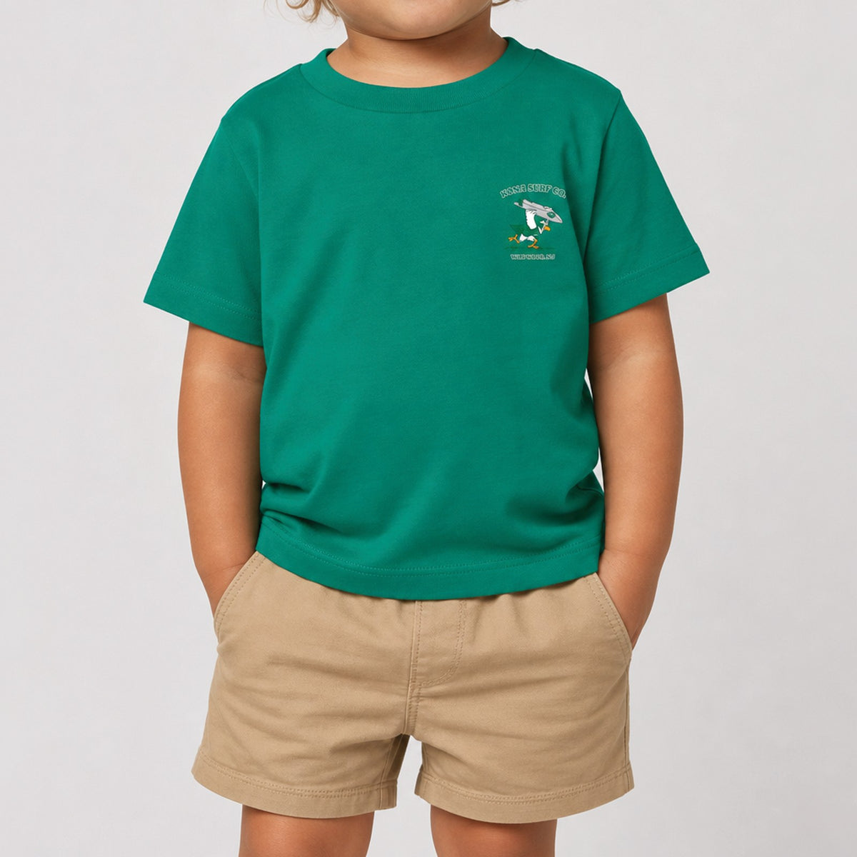 For the Birds Toddler Boys T-Shirt - Kelly