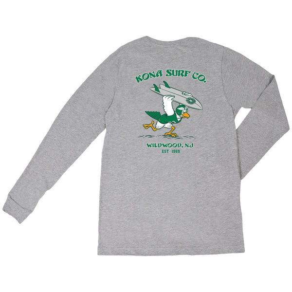 For the Birds Toddler Boys Long Sleeve Shirt