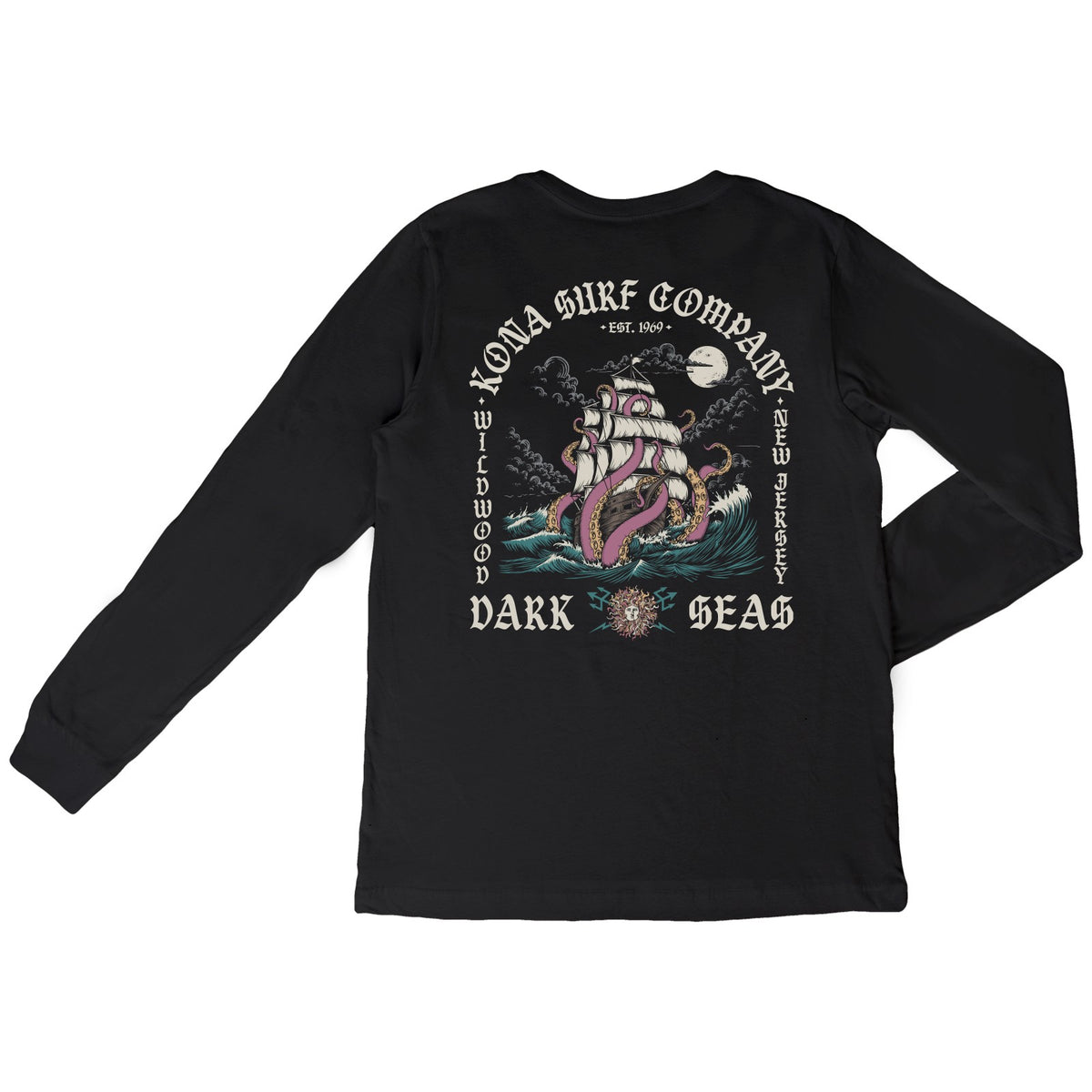 Kona x Dark Seas 2026 Collab Toddler Boys Long Sleeve Shirt