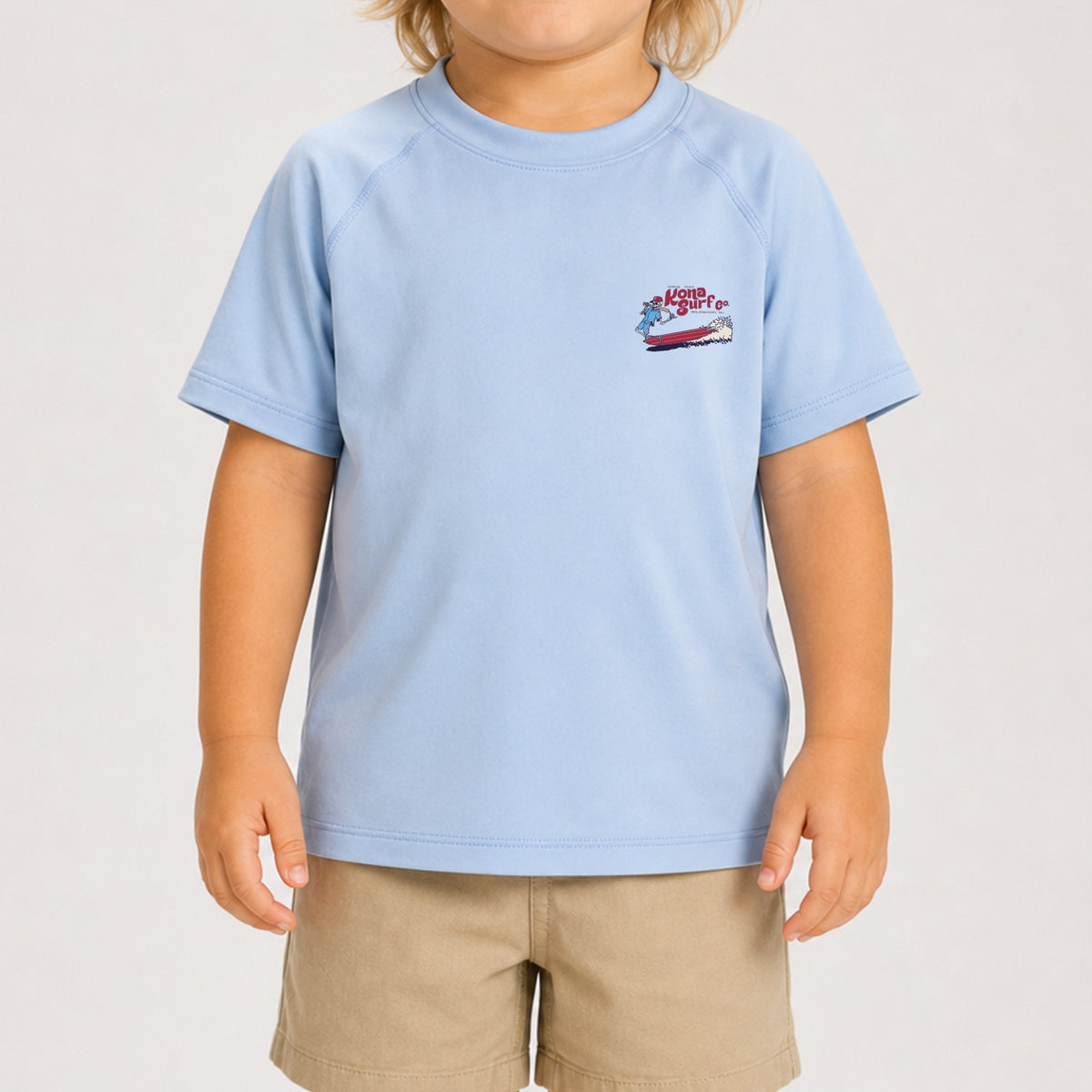 For the Phils 2 Toddler Boys UV Sun Protection T-Shirt - Light Blue