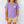 Hibiscus Puff Toddler Girls T-Shirt - Heather Team Purple