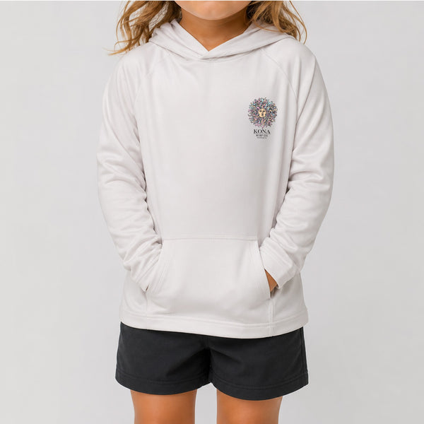 Original Sun Toddler Girls UV Sun Protection LS Shirt - Skylight/Summer