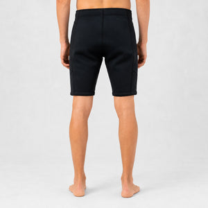 Voyager 1.5mm Mens Neoprene Shorts - Black