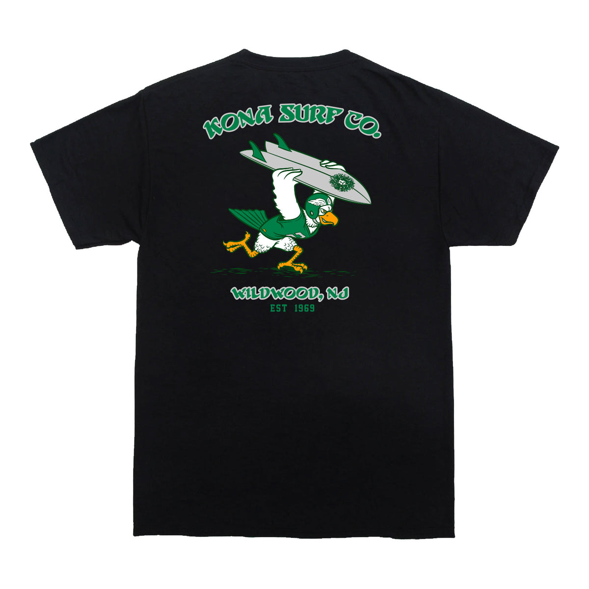 For The Birds Mens T-Shirt - Black
