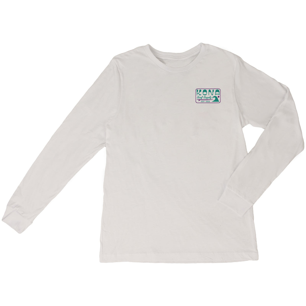 Surf Supply Mens Long Sleeve Shirt - Heather Natural