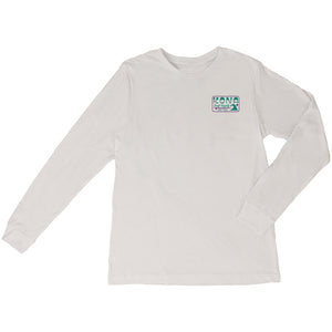 Surf Supply Mens Long Sleeve Shirt - Heather Natural