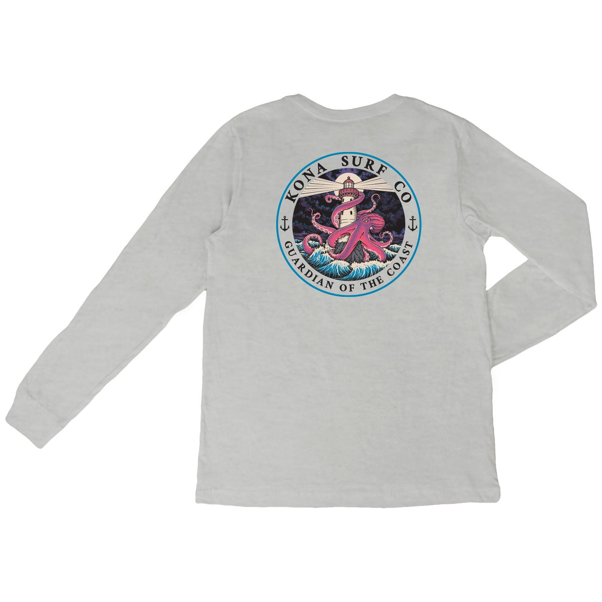 Guardian of the Coast Mens Long Sleeve Shirt - Athletic Heather