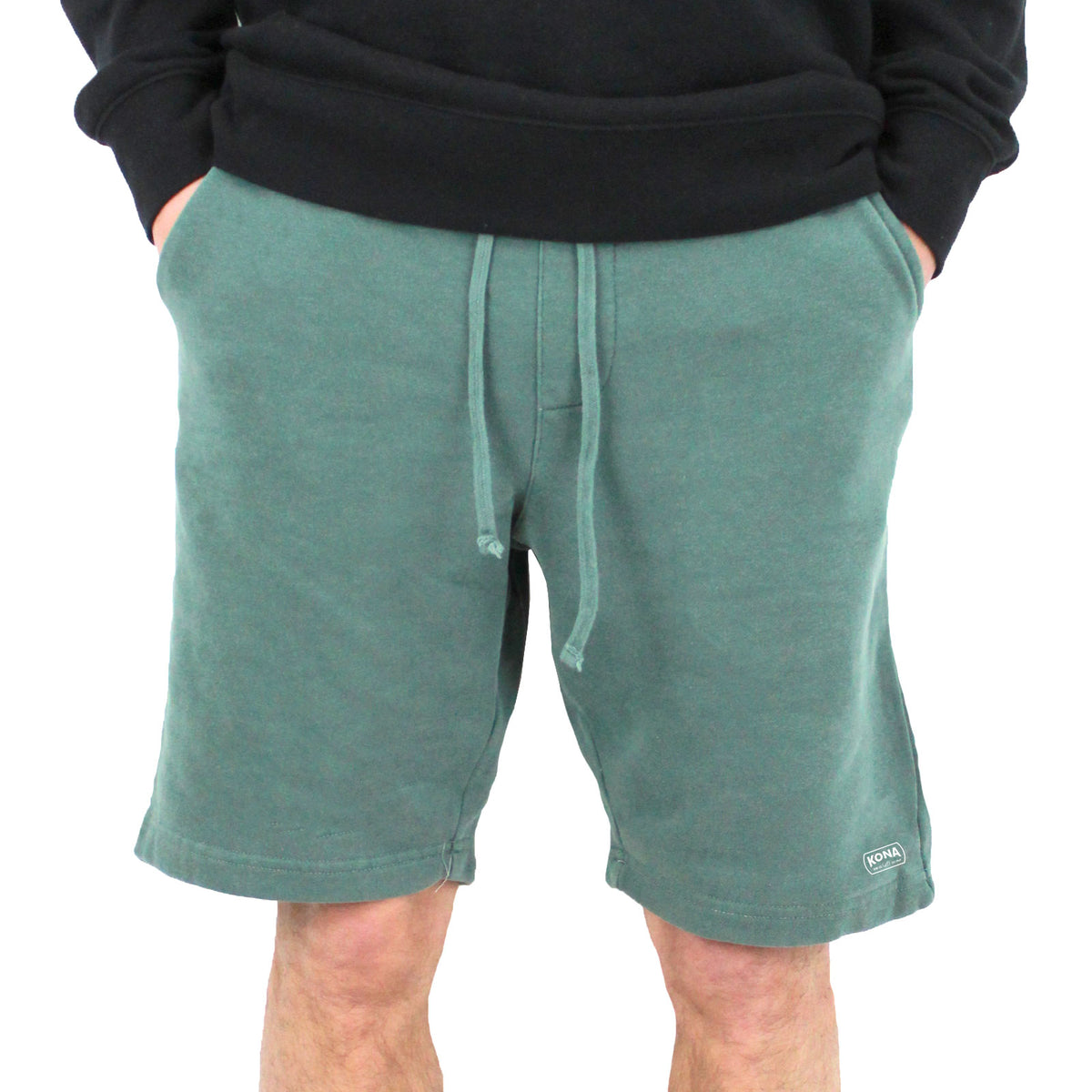 Inside Out Mens Sweat Shorts - Alpine Green