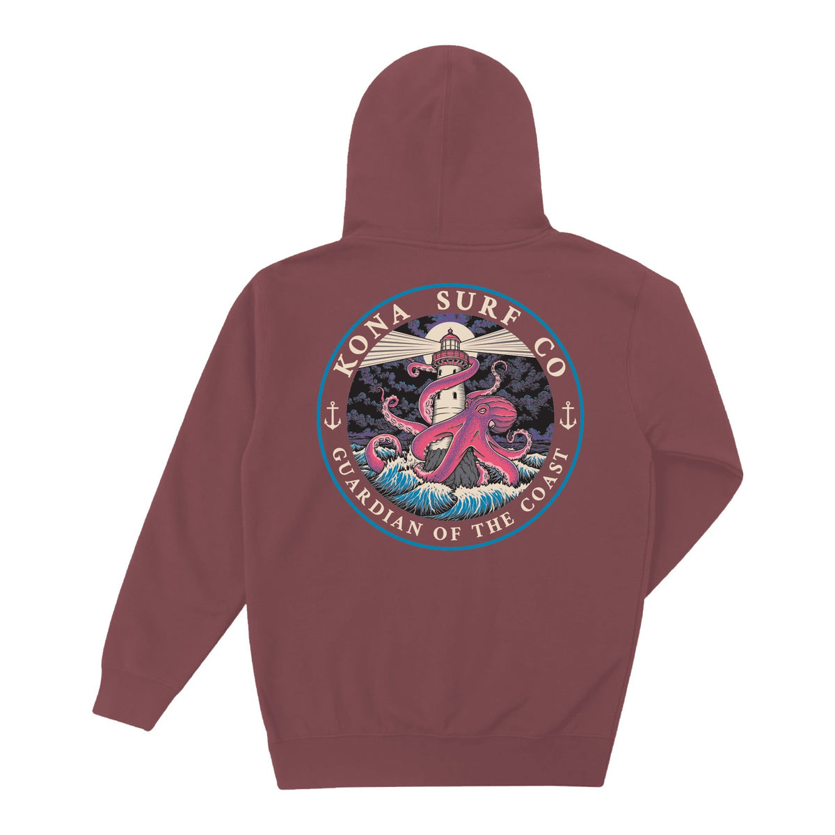 Guardian of the Coast Mens Zip Hoodie - Port