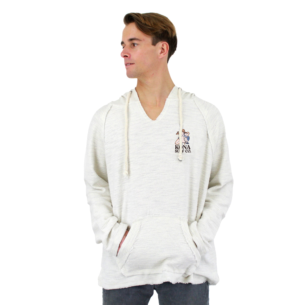 Dont Feed the Seagulls Mens Baja Pullover Hoodie