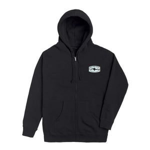 Shark Kabob 2 Mens Zip Hoodie - Charcoal Heather