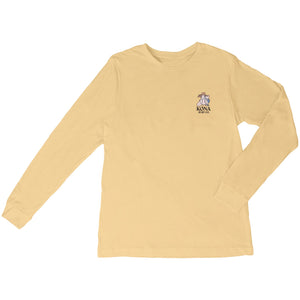 Dont Feed The Seagulls Mens Long Sleeve Shirt - Summer Squash Yellow