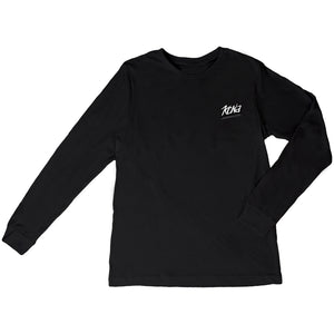 The Trace Mens Long Sleeve Shirt - Black
