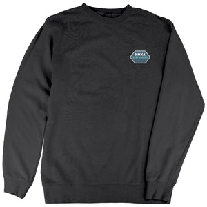 Blueprint Mens Crew Sweatshirt - Pigment Black