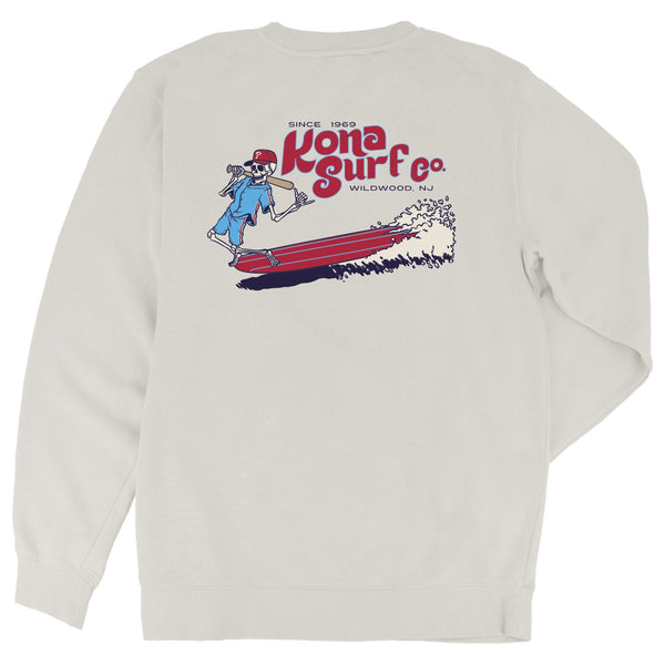 For the Phils 2 Mens Crew Sweatshirt
